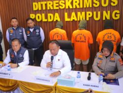 Polda Lampung Bongkar Komunitas Gay Lewat Akun FB 3 Orang Tersangka Diamankan