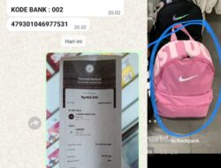 Penjual Tas Sekolah Online Dengan Nama akun tiktok sportsstation-id Diduga Tukang Tipu