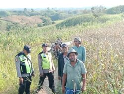 Personel Polsek Simpang Gencar Lakukan Patroli Cegah Karhutla