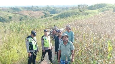 Personel Polsek Simpang Gencar Lakukan Patroli Cegah Karhutla