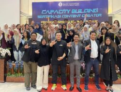 Bersama Mahasiswa Sulbar Bank Indonesia dan LPK Lunarica Gelar Capacity Building Sertifikasi Content Creator 