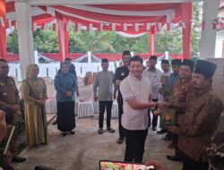 H. Yogi (Staf Wamen) Hibahkan 1.000 Alquran dan Hadiahkan Umroh ke Siswa Tahfidz