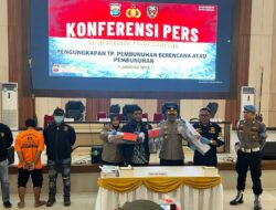 Polisi Ungkap Pelaku Pembunuhan Pegawai Koperasi di Natar Lampung Selatan.