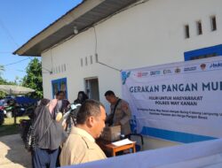 Sat binmas Polres Way Kanan Gelar Kegiatan GPM di Kampung Negeri Batin