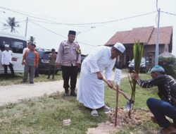 Mendukung Ketahanan Pangan, Ponpes Sabilul Mustofa Bersama Imigrasi Tanam 1000 Pohon Kelapa