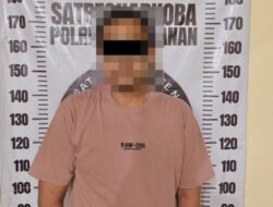 Pria Asal OKI Dibekuk Polres Way Kanan Diduga Edarkan Sabu