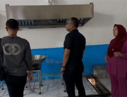 Viral Sayur Basi, Satreskrim Polres OKUS Datangi Dapur MBG Pelangki