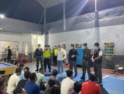 Ciptakan WBP Yang Bersih, Lapas Muaradua Bersama TNI-Polri Lakukan Razia di Blok Hunian