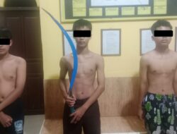 Tiga Pelajar Bawa Sajam di Metro Diamankan Polisi Usai Terlibat Tawuran