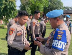 Kasi Propam Polres Way Kanan Laksanakan Mitigasi dan Gaktiblin di Polres Way Kanan