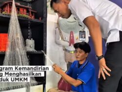 Hasilkan Produk UMKM Lokal, Lapas Muaradua Ajak WBP Kreatif Anyam Jala