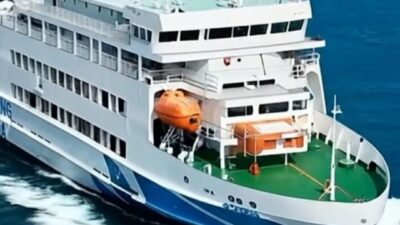 Gubernur Lampung Resmikan KMP Dalom 1 Kini Lampung Miliki Kapal Penyeberangan Sendiri