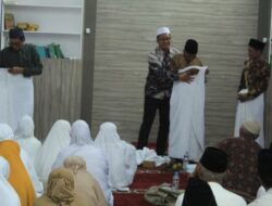 Sebelum Berangkat, Kemenag Simulasikan Rangkaian Ibadah ke 95 CJH Asal OKUS