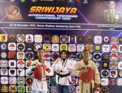 Ikuti Internasional Sriwijaya Campions, Tiga Personel Polres Berhasil Kantongi Medali Emas
