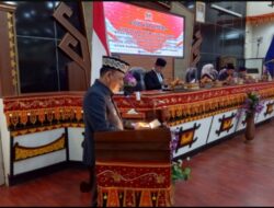 Paripurna DPRD Kota Metro Penyampaian LKPJ APBD Tahun Anggaran 2024