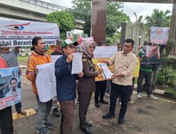 Peringati Hari Anti Korupsi, LSM Mata Nusantara Kembali Aksi Desak Kejati Proses KPU OKUS