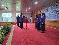 Tingkatkan Pelayanan Kesehatan, Yohana Yudayanti Abusama Lantik Ketua Tim Pembina Posyandu Desa