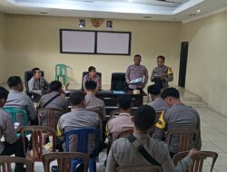 Kasatbinmas Menggelar Anev Kinerja Bhabinkamtibmas di Polres Way Kanan
