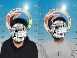 Satresnarkoba Polres Metro Amankan Dua Pria Beserta Barang Bukti Sabu