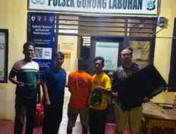 Polsek Gunung Labuhan Ringkus Diduga Pelaku Curat Rumah Kosong