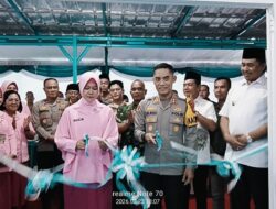 Dukung Program Presiden RI, Kapolres OKUS Louncingkan Dapur MBG Kemala Bayangkari