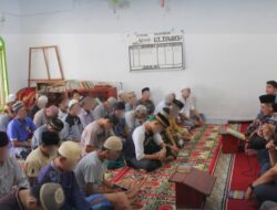 Dikawal Ketat, Warga Binaan Lapas Kelas IIB OKUS Gelar Istighosah