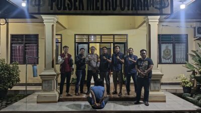 Polsek Metro Utara Amankan Pelaku Terduga Penipuan dan Penggelapan Mobil Fuso