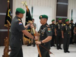 Pimpinan Korem 043/Gatam Diganti, Tongkat Komando Diserahterimakan