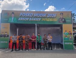 Posko Mudik 2026 Ansor Banser Presisi Didirikan di OKU Selatan