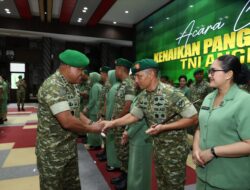 KINI DANREM 043/GATAM RESMI DIJABAT BINTANG SATU BRIGJEN TNI SUMARLIN MARZUKI