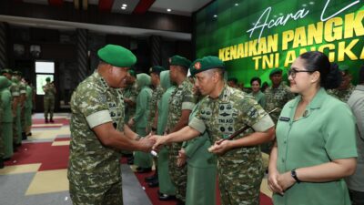KINI DANREM 043/GATAM RESMI DIJABAT BINTANG SATU BRIGJEN TNI SUMARLIN MARZUKI