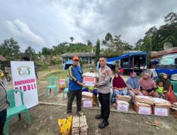 Polres OKU Selatan dan Bhayangkari Gerak Cepat Bantu Korban Banjir dan Longsor di Manduriang