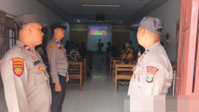 Polsek Negeri Besar Hadir Berikan Pengamanan Jemaat di GPdI Sri Basuki