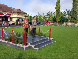 Polres OKUS Gelar Apel Bersama dan Ikrar Sabuk Kamtibmas “Nyago Bumi Sriwijaya Aman Bae