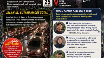 Penyanyi Denny Caknan Hadir Malam Puncak Perayaan HUT ke-27 Lampung Timur