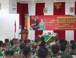 Danrem 043/Gatam : Jaga Kesehatan, Hindari Pelanggaran Saat Kunjungi di Kodim 0429/Lamtim