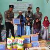 Tunjukan Rasa Peduli, Satlantas Polres OKU Selatan Bantu Kebutuhan Pokok Anak Panti Asuhan