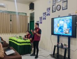 Unit Pidusus Polres OKUS Sosialisasikan Desa Sadar Digital ke Pelajar MAN 1