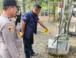 Satreskrim Polres OKU Selatan Ungkap Pencurian Kabel Tower