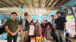 Bakti Sosial, Sat Intelkam Polres OKUS Bantu Kebutuhan Pokok Anak Yatim di Yayasan Al-Amanah