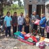 Bantuan Korban Kebakaran di Desa Tanjung Raya, Dinsos OKUS Salurkan Kebutuhan Pokok