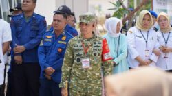 Danrem 043/Gatam Terjun Langsung Pastikan Kunjungan Persiden RI di Krui Berjalan Optimal 