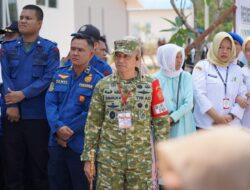 Danrem 043/Gatam Terjun Langsung Pastikan Kunjungan Persiden RI di Krui Berjalan Optimal 