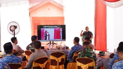 Danrem 043/Gatam Resmikan Pembangunan 24 Jembatan ARMCO Secara Serentak