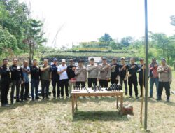 Semarak HUT Bhayangkara ke 80 Tahun 2026, Polres Tulang Bawang Barat Gelar Lomba Menembak