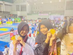 Dua Bersaudara Meraih Medali Emas Atlet Taekwondo Asal OKU Selatan, di Kejurnas III Gubernur Cup I Sumsel