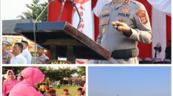 Upacara Kenaikan Pangkat Korp Raport Polres Tulang Bawang Berjalan Khidmat dan Penuh Rasa Syukur 