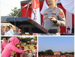 Upacara Kenaikan Pangkat Korp Raport Polres Tulang Bawang Berjalan Khidmat dan Penuh Rasa Syukur 