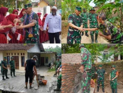 Danrem 043/Gatam Turun Langsung ke Pinang Jaya, Pastikan TMMD Ke-129 Beri Manfaat Nyata Buat Warga