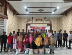 Jajaran Polres Mesuji Laksanakan, Jumat Curhat dan Salurkan Bantuan Sembako 